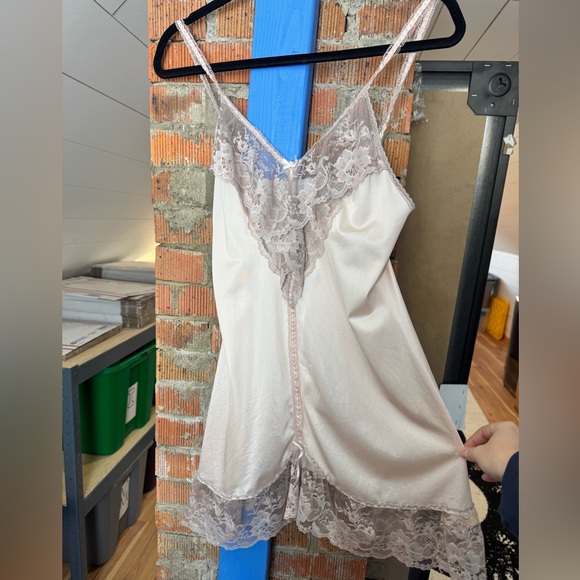 Vintage Pastel Pink Lorraine Slip Dress - Picture 4 of 8